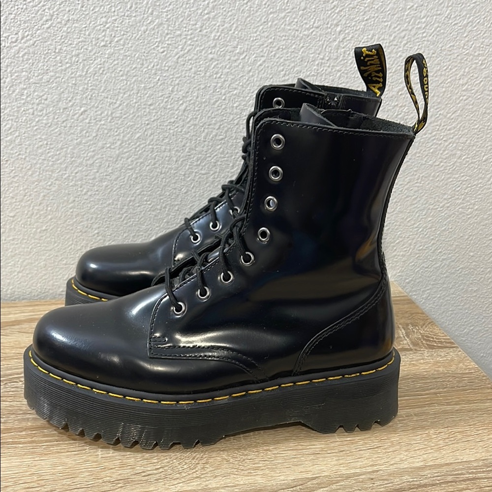 Dr. Martens Black Combat Boots